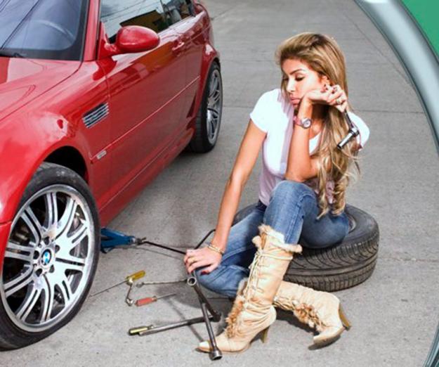 Ford roadside assistance tire change #9